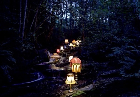 evolusjon_03.jpg 620×431 pixels #lamp #forrest #light