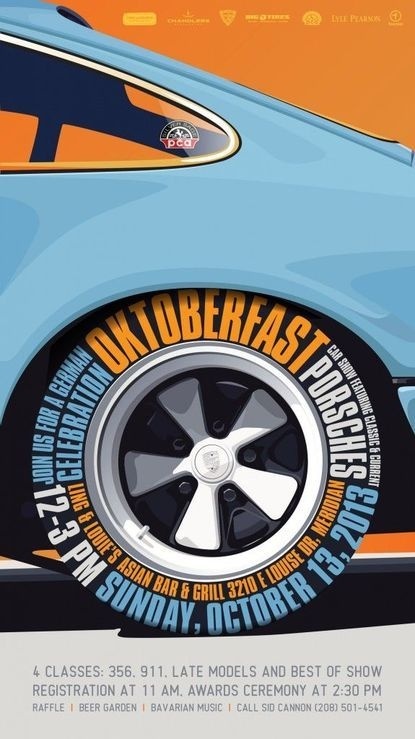 From Up North Oktoberfast poster