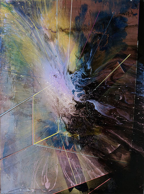 philiplavelle_02 #abstract #geometry #space #painting