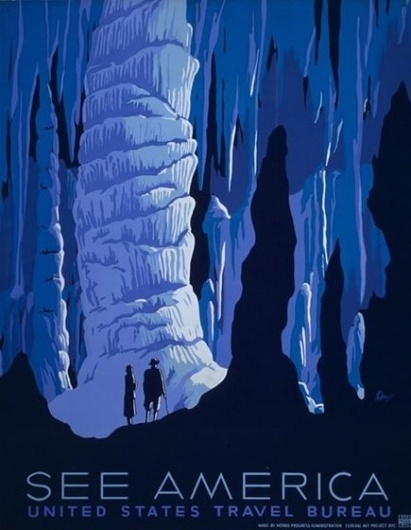 Vintage U.S. Parks Posters -- National Geographic