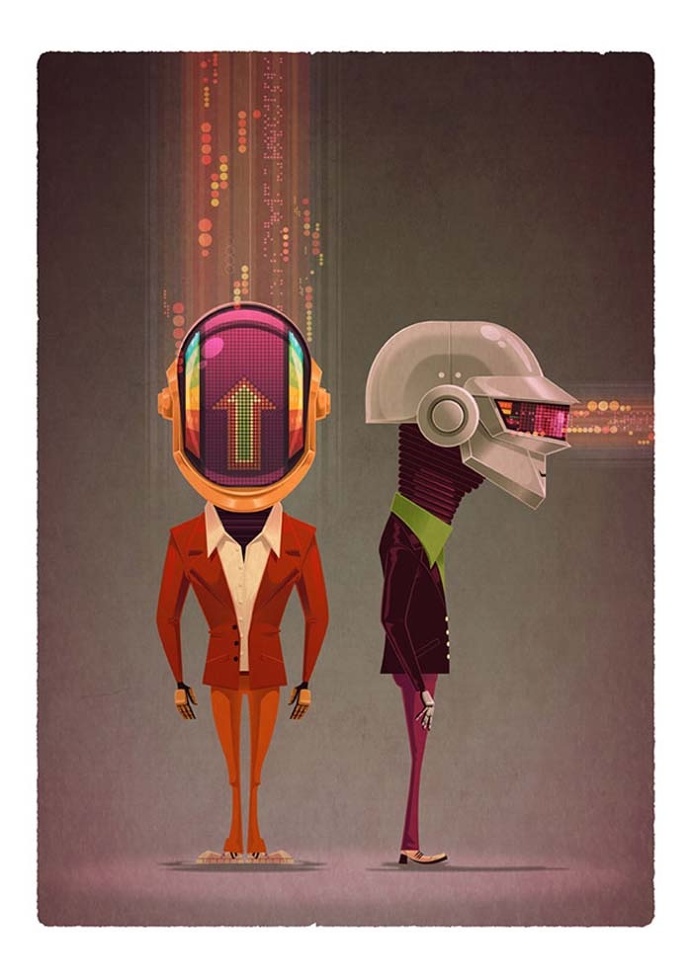 Amazing Vintage Styled Character Illustrations