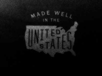 Dribbble - American Made by Matthew Genitempo #usa #lettering