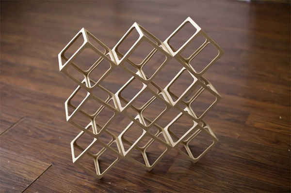 Ghostcubes: A Dazzling System of Interlocking Wooden Cubes by Erik Ã…berg #object