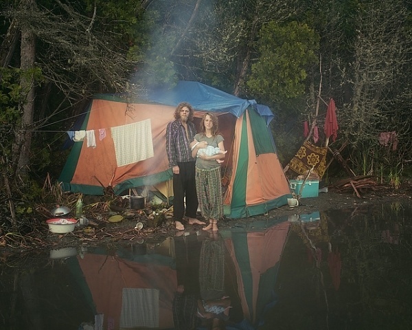 Rainbow family member | Flickr - Photo Sharing! #tent #photography #gypsy