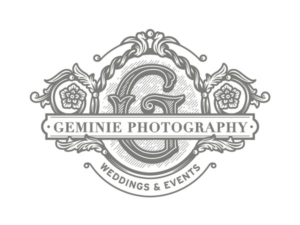 Geminie photography #logo #vintage #forefathers #typography