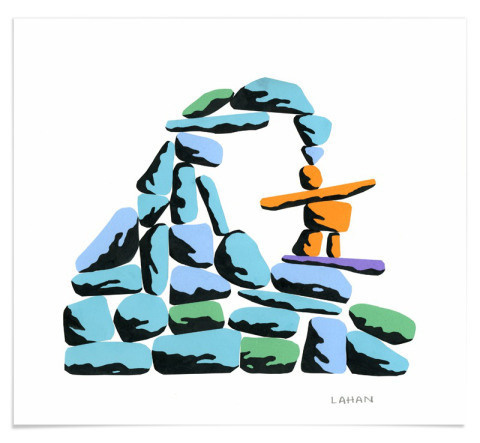 Tim Lahan | PICDIT #design #shape #poster #art #painting #collage