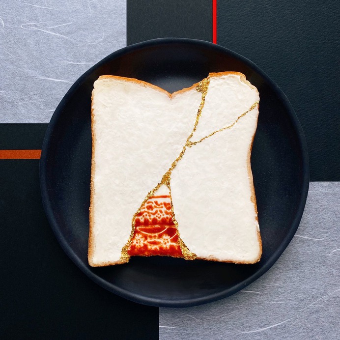 Zen Japanese Rock Garden Toast | Spoon & Tamago
