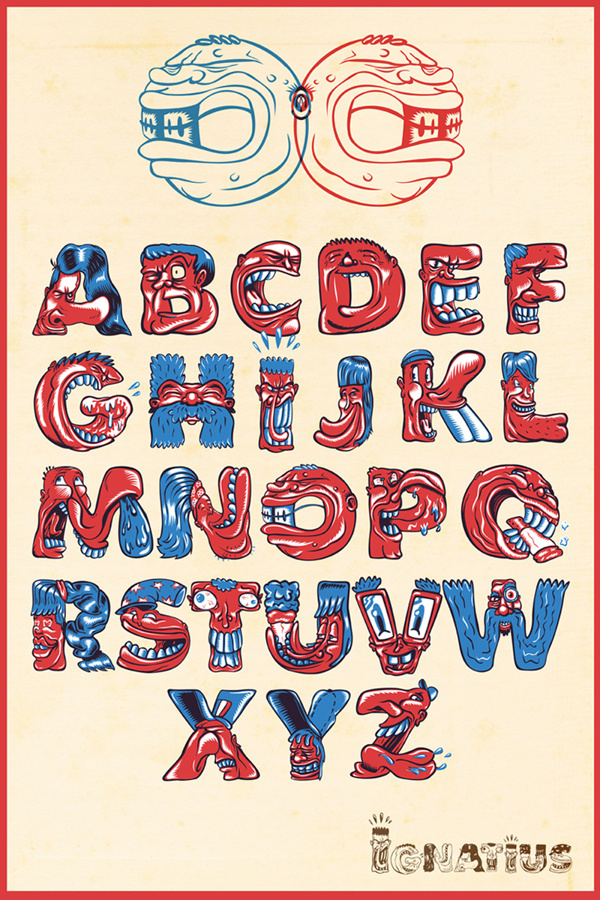 ABC on Behance #ignatius