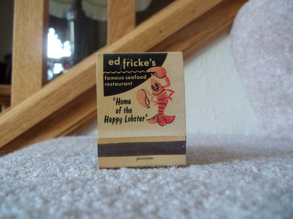 Ed Fricke's #illustration #matchbook