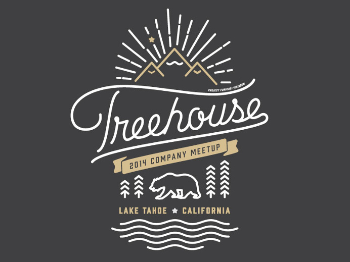Treehouse Meetup Merch by Matt Spiel for Treehouse
