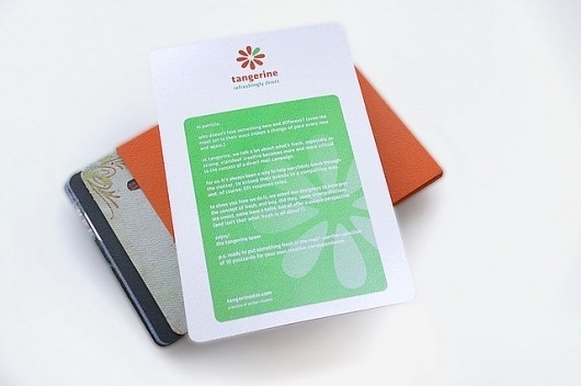 Tangerine Postcard Series | Flickr - Photo Sharing! #tangerine #packaging #print #fresh #illustration #art #layout #typography