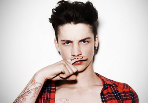 Finger Mo #tattoo #portrait #moustache