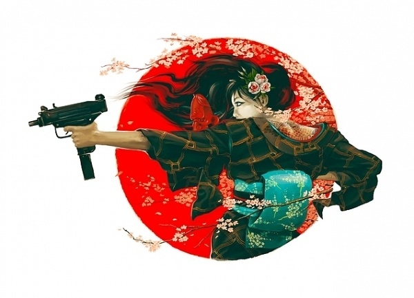 636x460design_01.jpg 636×460 pixels #gun #illustration #japan #girl