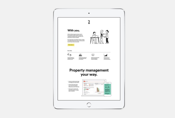 Bunji Identity - Mindsparkle Mag Emily Clarke designed the Identity for Bunji, a brand that is redefining property management once and for all. #logo #packaging #identity #branding #design #color #photography #graphic #design #gallery #blog #project #mindsparkle #mag #beautiful #portfolio #designer