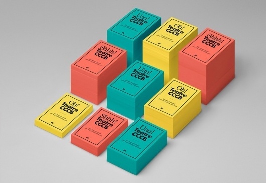 Teatre CCCB | Hey #print #black #paper #colour #type #cards