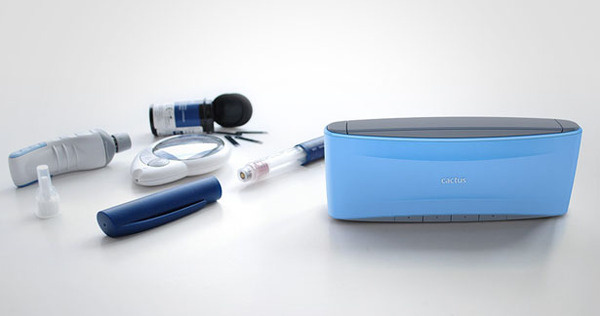 Cactus Insulin Management Device #design #futuristic #gadget #industrial #concept #art