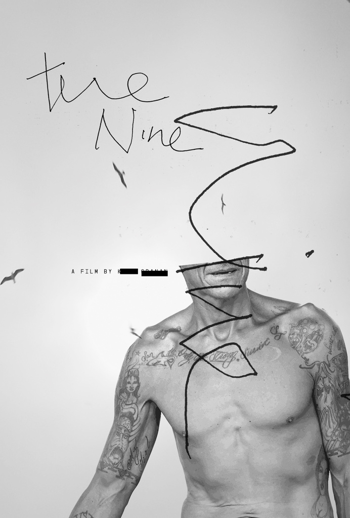 katy Grannan movie poster for the nine black and white hand written #poster #movieposter #blackandwhite #hand
