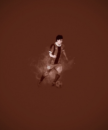 Marc González #messi #soccer #illustration #sports #barcelona #fcb #football