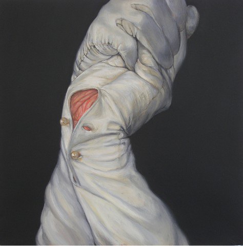 Nuit Blanche No. 3, 2004, oil on canvas, 8 x 8 inches