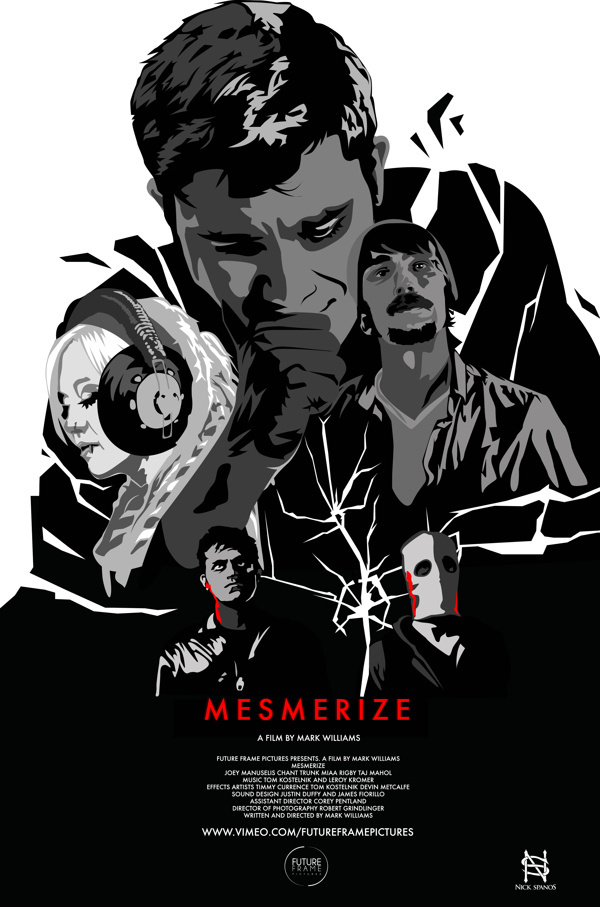 release thatrical poster for MESMERIZE the movie #mark #nick #movie #williams #mesmerize #spanos #pittsburgh #poster
