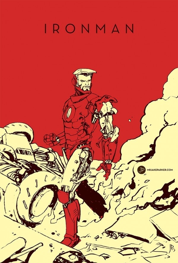 Spectacular Avengers Iron Man #iron #avengers #illustration #minimal #man