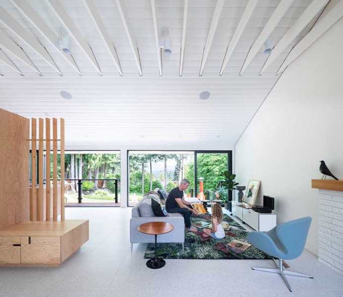 living room, Measured Architecture