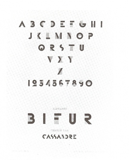 Words & Eggs - Posts - French Friday: The Poster Designs of A.M.Â Cassandre #bifur #cassandre #typeface #am