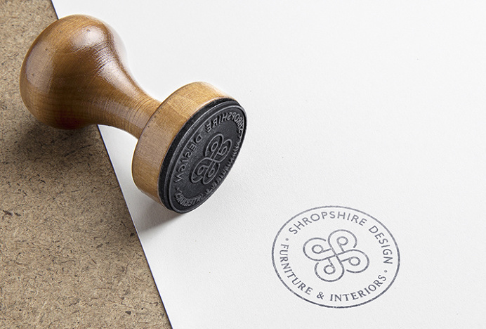 Shropshire Design by Alan Cheetham #graphic design #print #stamp