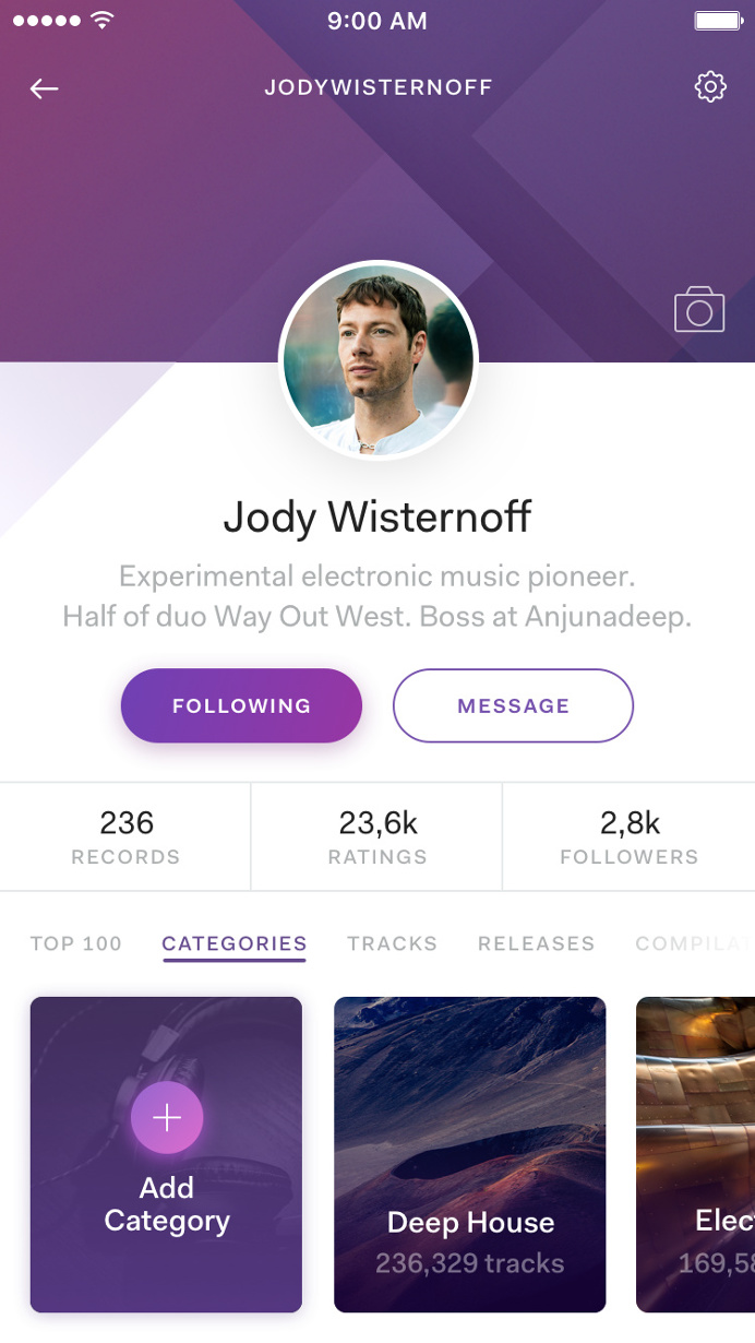 Music Profile
