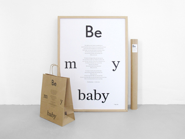 Be Shop #bag #print #poster