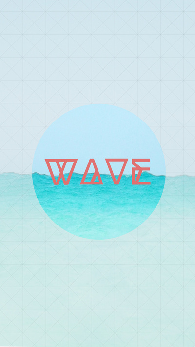 Wave print #print #photography #poster #art #type #typography