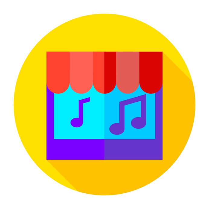 See more icon inspiration related to music shop, music and multimedia, commerce and shopping, architecture and city, architecture, store, instrument, buildings, building, shop, musical and music on Flaticon.