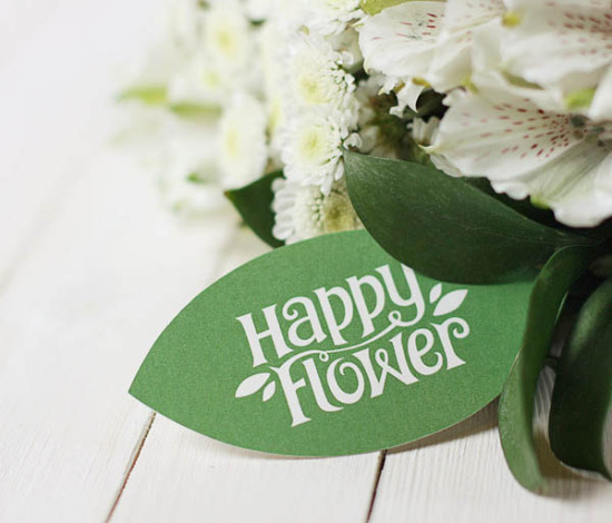 Happy Flower Business Card