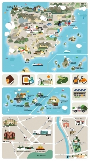 Monocle Spain #illustration #design