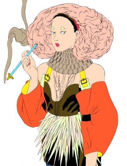 WANGIE #fashion #illustration