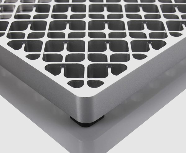 Le Manoosh : Photo #metal #aluminum #pattern #texture
