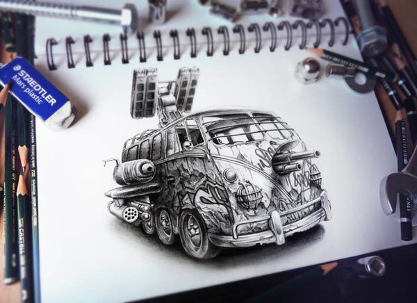 CJWHO ™ (This is the latest (2013) sketchbook drawings of...) #amazing #pez #design #sketchbook #illustration #art
