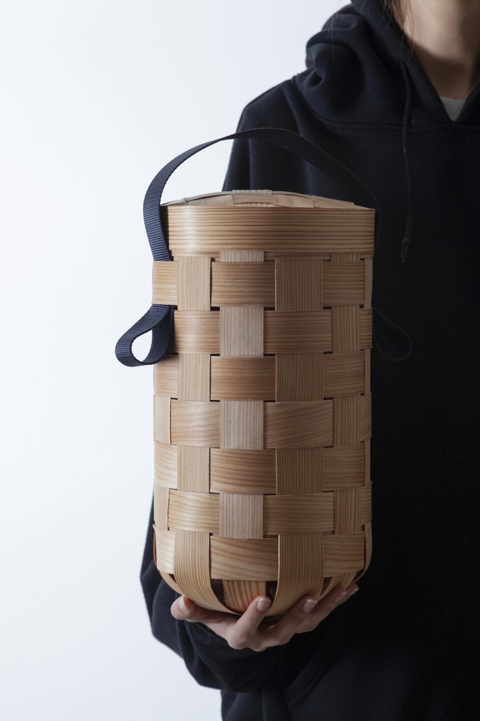 Larch Basket by Samy Rio