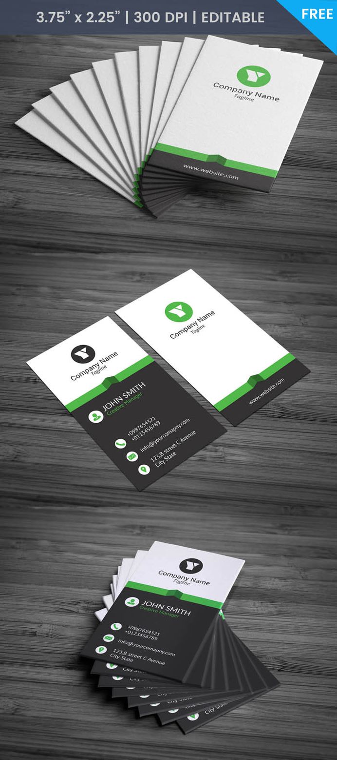 Free Financial Officer Business Card Template