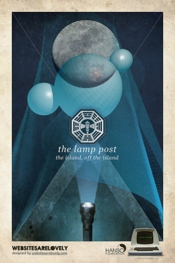 The Lamp Post | Flickr: Intercambio de fotos #movie #design #graphic #hanso #initiative #dharma #vintage #poster #collage #lost