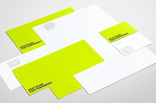 News/Recent - Fabio Ongarato Design | Gertrude Contemporary Identity #brand #design #graphic #typeface