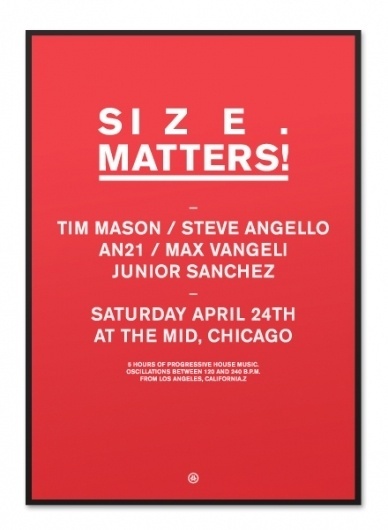 Face. Works. / Size. #poster