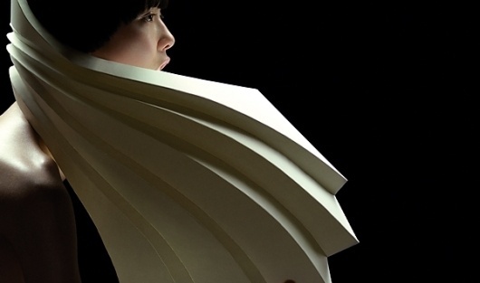 Fashion shoot for Wad Magazine By Le creative Sweatshop on the Behance Network #fashion #photography #paper