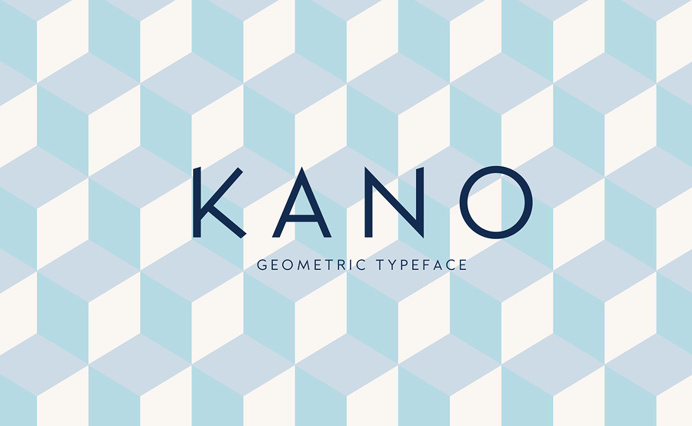 Kano Geometric Free Font - Designr Kit