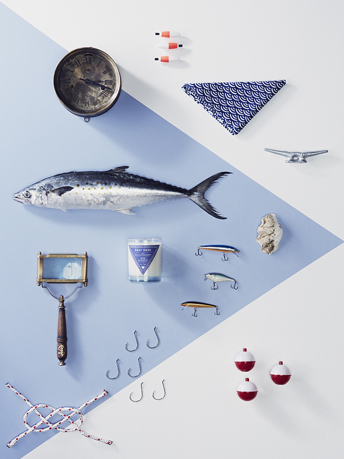 #layout #products #blue #HausCandles #Packaging