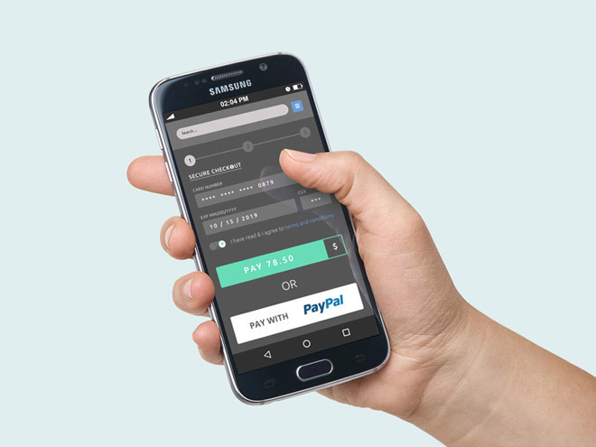 Mobile Payment UI PSD