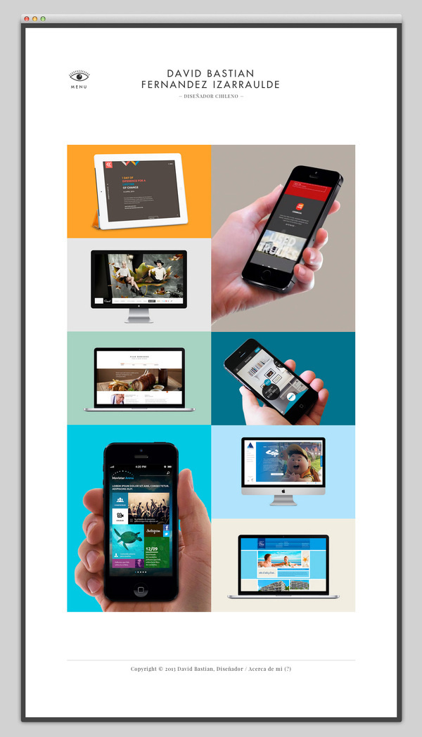 David Bastian #website #layout #design #web