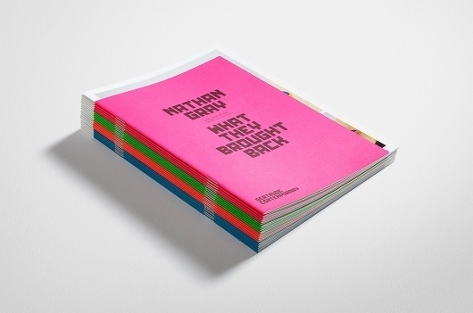 News/Recent - Fabio Ongarato Design | Gertrude Contemporary Identity #print #design #contemporary