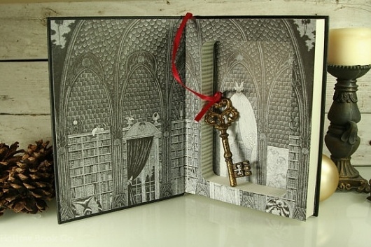 Dracula Hollow Book Safe by HollowBookCompany on Etsy #dracula #bram #illustration #gorey #stroker #castle #edward