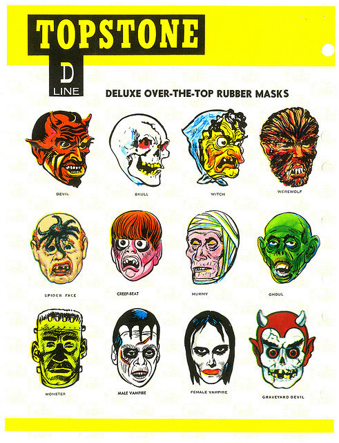 tumblr_lq54vcbfdo1qemxfbo1_500.jpg (491×640) #masks #monsters #halloween #horror